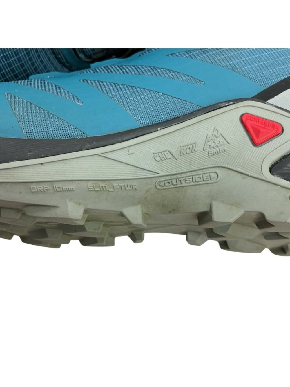 Salomon Super Cross Contagrip Trail Running Shoes Mens 12 Blue - Picture 10 of 16